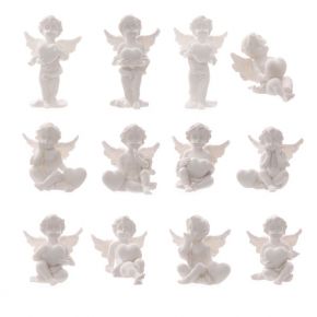 Angeli statuette, statuetta di cherubino in stile europeo