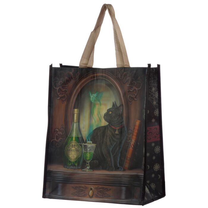 Borsa Shopper - Gatto - Absinthe Cat - Lisa Parker