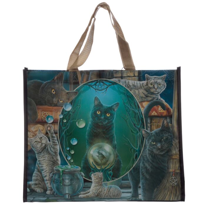 Borsa Shopper - Gatto - Magic Cat Montage - Lisa Parker