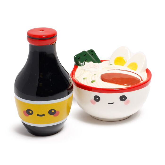 Set Sale e Pepe in Ceramica - Nori, il Ramen - Foodiemals