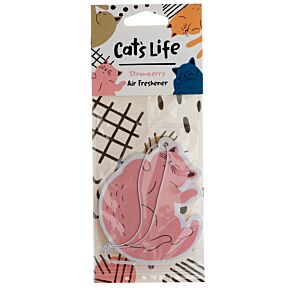 Profumatore per Auto - Vita da Gatti - Cat's Life - Fragola