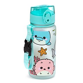 Borraccia Infrangibile per Bambini 350ml - Animali Marini - Animali Dolci