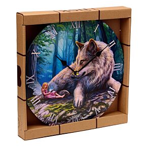 Orologio da Muro Sagomato - Lupo&Fata - Fairy Stories Fairy & Wolf - Lisa Parker