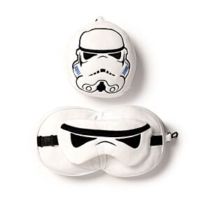 Cuscino da Viaggio con Maschera Relaxeazzz - Stormtrooper