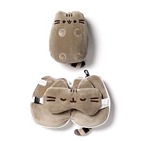 Cuscino da Viaggio con Maschera Relaxeazzz - Pusheen il Gatto