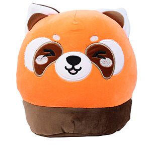 Cuscino di Peluche - Ru il Panda Rosso - Animali Dolci - Squidglys