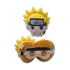 Cuscino da Viaggio con Maschera Relaxeazzz - Naruto Shippuden Modalità Eremitica