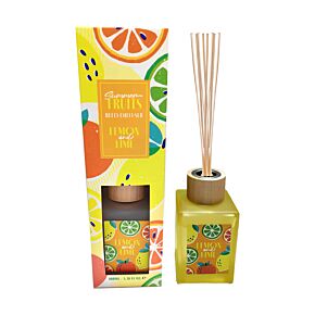 Diffusore a Bastoncini 100ml - Limone & Lime - Frutta Estiva