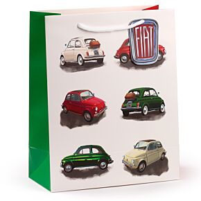 Busta Regalo - Fiat 500 Retro - L