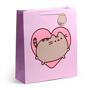 Busta Regalo - Pusheen il Gatto - Cuore - XL