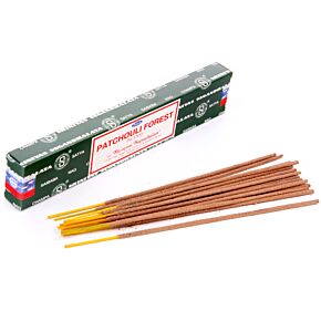 Incenso Satya Nag Champa 15g, Foresta Patchouli