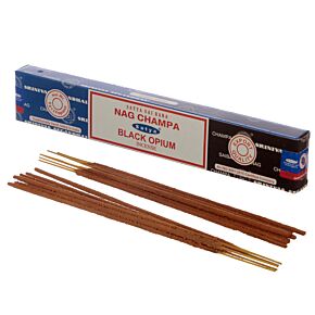 01307 Bastoncini di Incenso - Satya Say Baba - Nag Champa e Oppio Nero