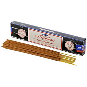 01346 Bastoncini di Incenso Satya Nag Champa - Diamante Nero