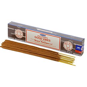 01355 Bastoncini di Incenso Satya Nag Champa - Vibrazioni Positive