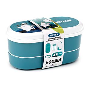 Set di Contenitori per Alimenti Bento con Posate - Moomin