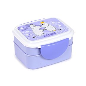 Porta Pranzo Bento con Posate e Chiusura a Clip - Moomin - Design Tammi