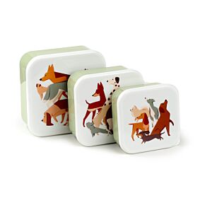 Set di 3 Contenitori per Alimenti M/L/XL - Cani - Barks Dog