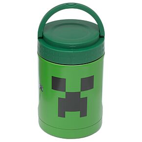 Contenitori per Alimenti Termico in Acciaio 500ml - Creeper - Minecraft