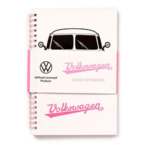 Quaderno A5 a Righe - Spirale - Summer Love - Volkswagen T1