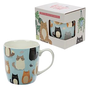 Tazza in Porcellana - Gatto - Feline Fine