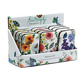 Set Manicure 5 pezzi - Farfalle - Butterfly Meadows