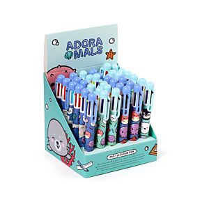 Penna Multicolore (6 Colori) - Animali Marini - Animali Dolci