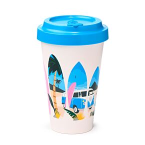 Tazza da Viaggio in RPET - 400ml - Waves - Volkswagen T1