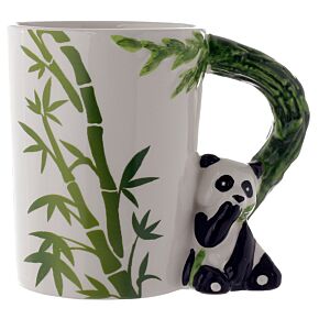 Tazza in Ceramica con Manico a Forma di Panda