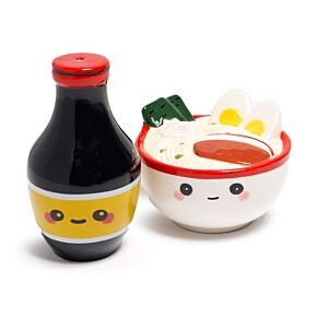 Set Sale e Pepe in Ceramica - Nori, il Ramen - Foodiemals