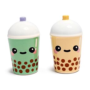 Set Sale e Pepe in Ceramica - Boba & Matcha Bubble Tea - Foodiemals