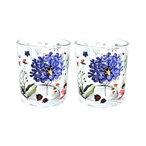 Set di 2 Bicchieri Tumbler in Vetro - Api - Meadows