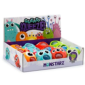 Antistress di Peluche - Mostri - Monstarz - Queasy Squeezies