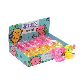 Antistress - Axolotl Allungabile con Glitter