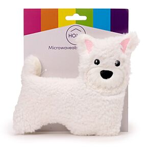 Peluche Termico - Westie - Cani - Semi di Grano e Lavanda