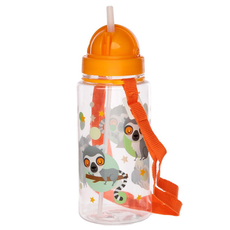 Borraccia per Bambini con Cannuccia 450ml - Lemure