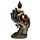 Buddha Thailandese Seduto su Mano - Oro e Rosso